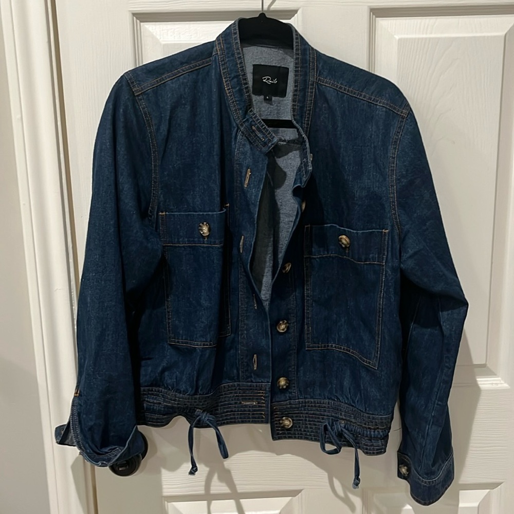 Rails Alma denim jacket size large
